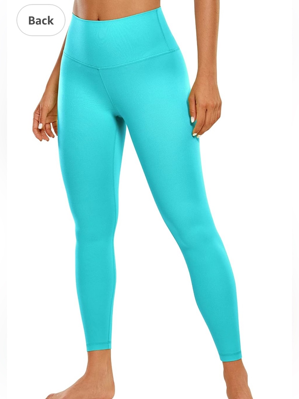 Neon Spectral Blue Butterluxe Leggings 25" - XS